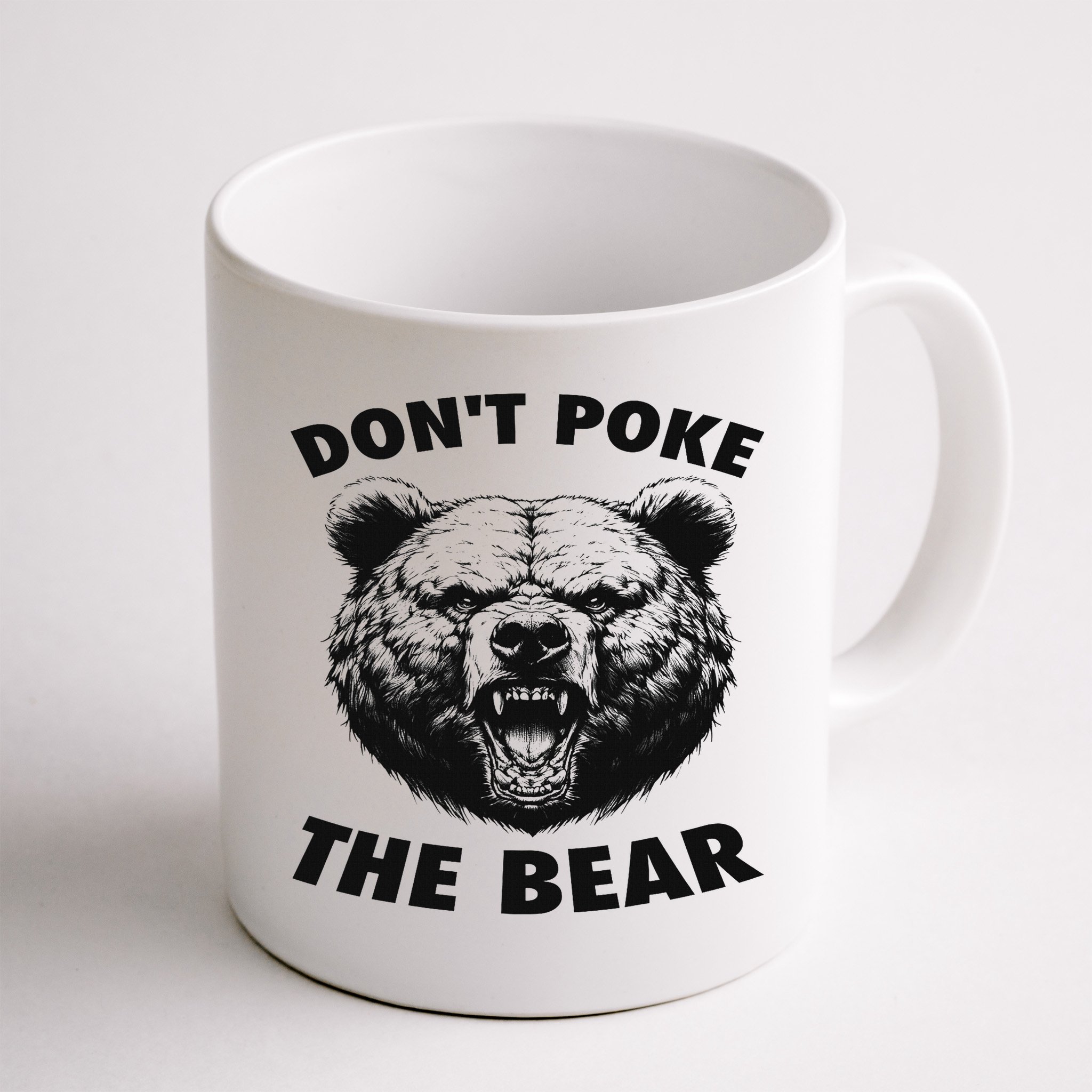 Poke The Bear Funny Bear Gifts For Women Bear Lover Mug