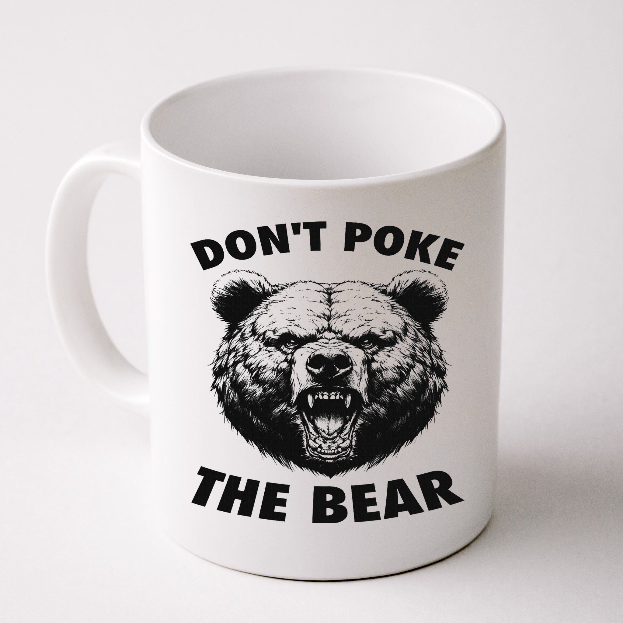 Poke The Bear Funny Bear Gifts For Women Bear Lover Mug
