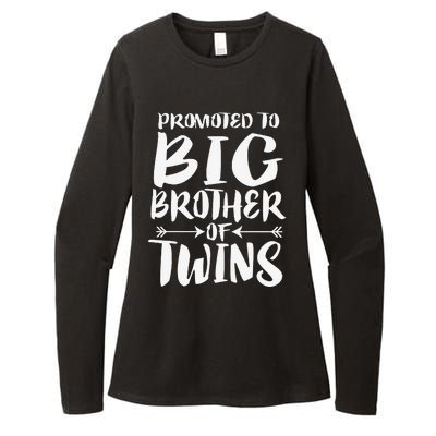 Promoted To Big Brother Of Twins Womens CVC Long Sleeve Shirt