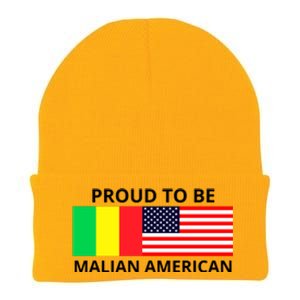 Proud To Be Malian American Knit Cap Winter Beanie