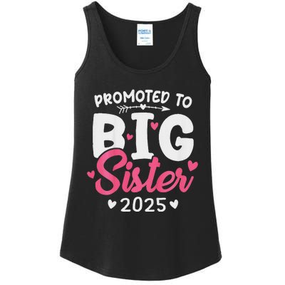 Promoted To Big Sister 2025 Im Going To Be A Big Sister 2025 Ladies Essential Tank