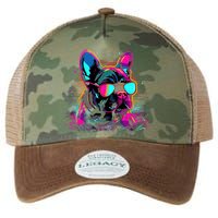 Proud To Be A Frenchie Lover Legacy Tie Dye Trucker Hat