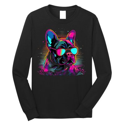 Proud To Be A Frenchie Lover Long Sleeve Shirt