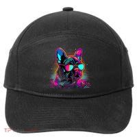 Proud To Be A Frenchie Lover 7-Panel Snapback Hat