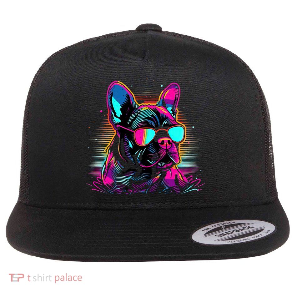 Proud To Be A Frenchie Lover Flatbill Hat
