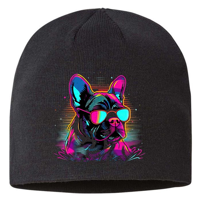 Proud To Be A Frenchie Lover Sustainable Beanie