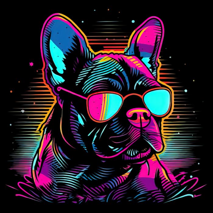 Proud To Be A Frenchie Lover 16 in Basic Backpack