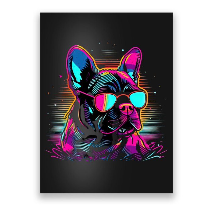 Proud To Be A Frenchie Lover Poster
