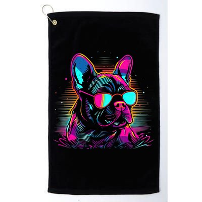 Proud To Be A Frenchie Lover Golf Towel