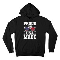 Proud To Be Usa Made Usa America Hoodie