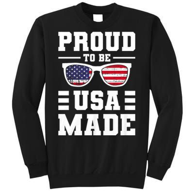 Proud To Be Usa Made Usa America Sweatshirt