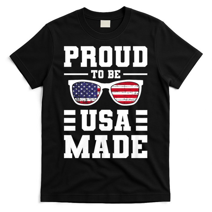 Proud To Be Usa Made Usa America T-Shirt