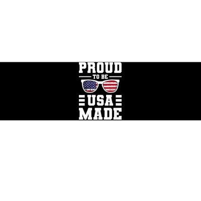 Proud To Be Usa Made Usa America Bumper Sticker