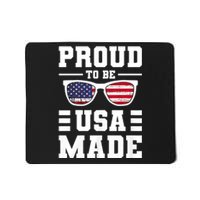 Proud To Be Usa Made Usa America Mousepad