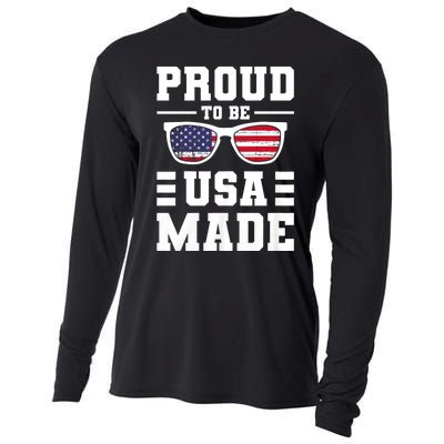 Proud To Be Usa Made Usa America Cooling Performance Long Sleeve Crew