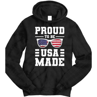 Proud To Be Usa Made Usa America Tie Dye Hoodie