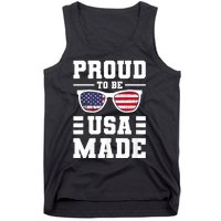 Proud To Be Usa Made Usa America Tank Top