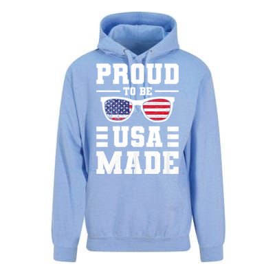 Proud To Be Usa Made Usa America Unisex Surf Hoodie