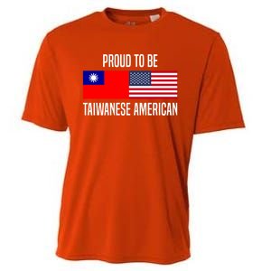 Proud To Be Taiwanese American Gift Cooling Performance Crew T-Shirt