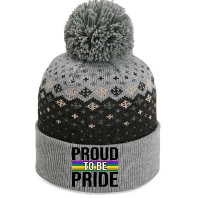 Proud To Be Pride The Baniff Cuffed Pom Beanie