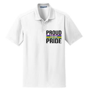 Proud To Be Pride Dry Zone Grid Polo