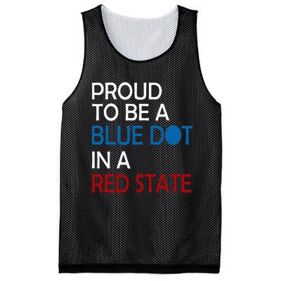 Proud To Be A Blue Dot In A Red State Vote Kamala Mesh Reversible Basketball Jersey Tank