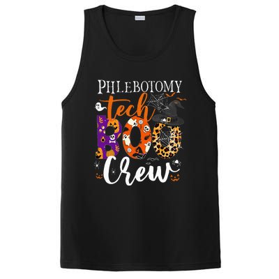 Phlebotomy Tech Boo Crew Ghost Halloween Technician Matching PosiCharge Competitor Tank