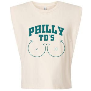 Phily Tds Boobs Garment-Dyed Women's Muscle Tee