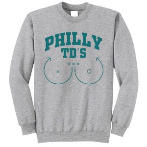 Phily Tds Boobs Tall Sweatshirt