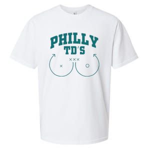 Phily Tds Boobs Sueded Cloud Jersey T-Shirt