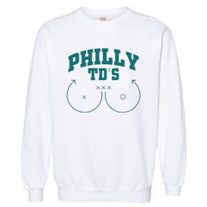 Phily Tds Boobs Garment-Dyed Sweatshirt