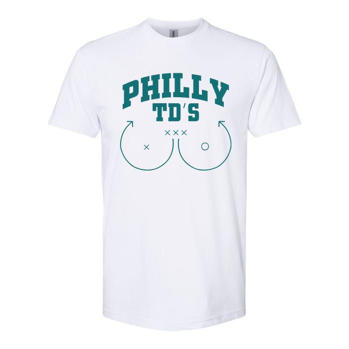 Phily Tds Boobs Softstyle CVC T-Shirt