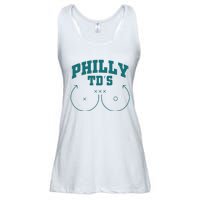 Phily Tds Boobs Ladies Essential Flowy Tank