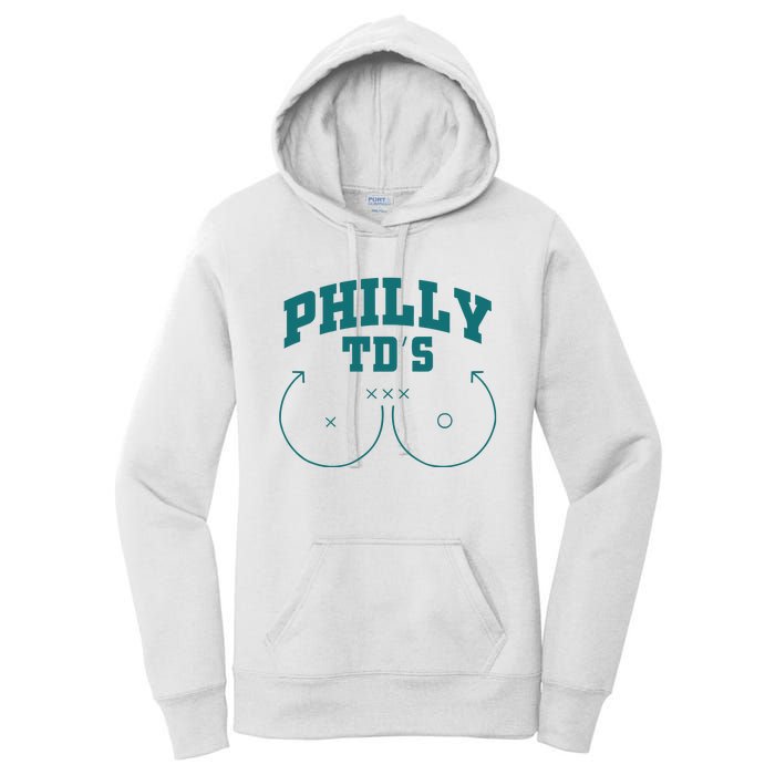 Phily Tds Boobs Women's Pullover Hoodie