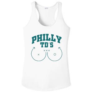 Phily Tds Boobs Ladies PosiCharge Competitor Racerback Tank