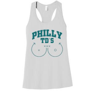 Phily Tds Boobs Women's Racerback Tank