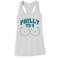 Phily Tds Boobs Women's Racerback Tank