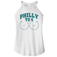 Phily Tds Boobs Women's Perfect Tri Rocker Tank