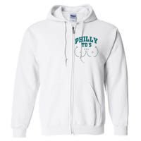 Phily Tds Boobs Full Zip Hoodie