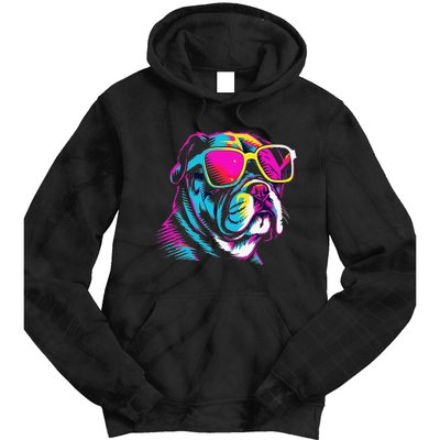 Proud To Be A Bulldog Lover Tie Dye Hoodie