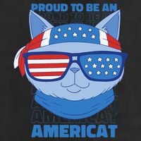 Proud To Be An Americat 4th Of July Americat US Flag Cool Comfort Performance Bucket Hat