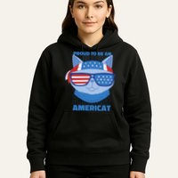 Proud To Be An Americat 4th Of July Americat US Flag Hoodie
