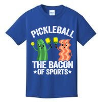 Pickleball The Bacon Of Sports Vintage Pickle Ball Gift Kids T-Shirt