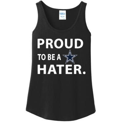 Proud To Be A Dallas Hater Ladies Essential Tank