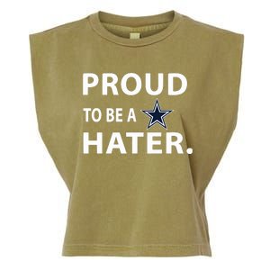 Proud To Be A Dallas Hater Garment-Dyed Women's Muscle Tee