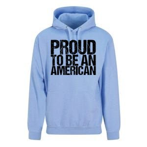 Proud To Be An American 4th Of July Gift Unisex Surf Hoodie