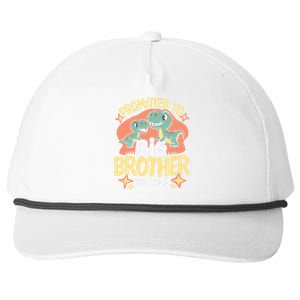 Promoted To Big Brother 2025 Dinosaur Trex Boy Snapback Five-Panel Rope Hat