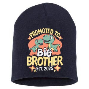 Promoted To Big Brother 2025 Dinosaur Trex Boy Short Acrylic Beanie