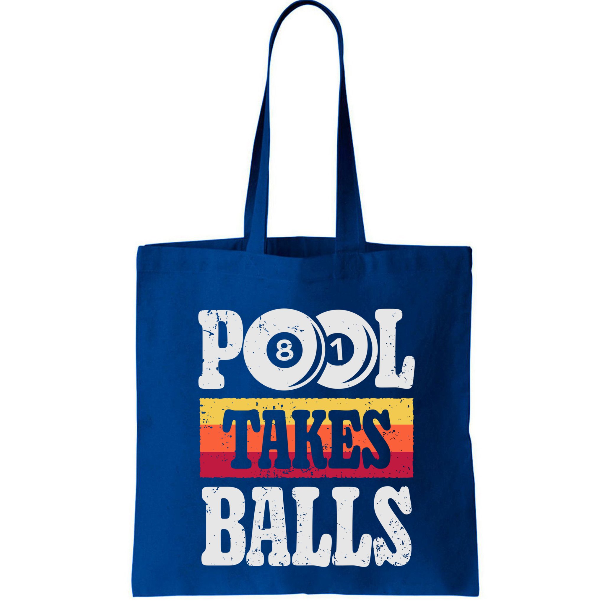 Pool Takes Balls Funny Billiards Player 8 Ball Funny Gift Vintage Gift Bag