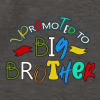 Promoted To Big Brother Est 2025 / Soon To Be Big Brother Vector Backpack
